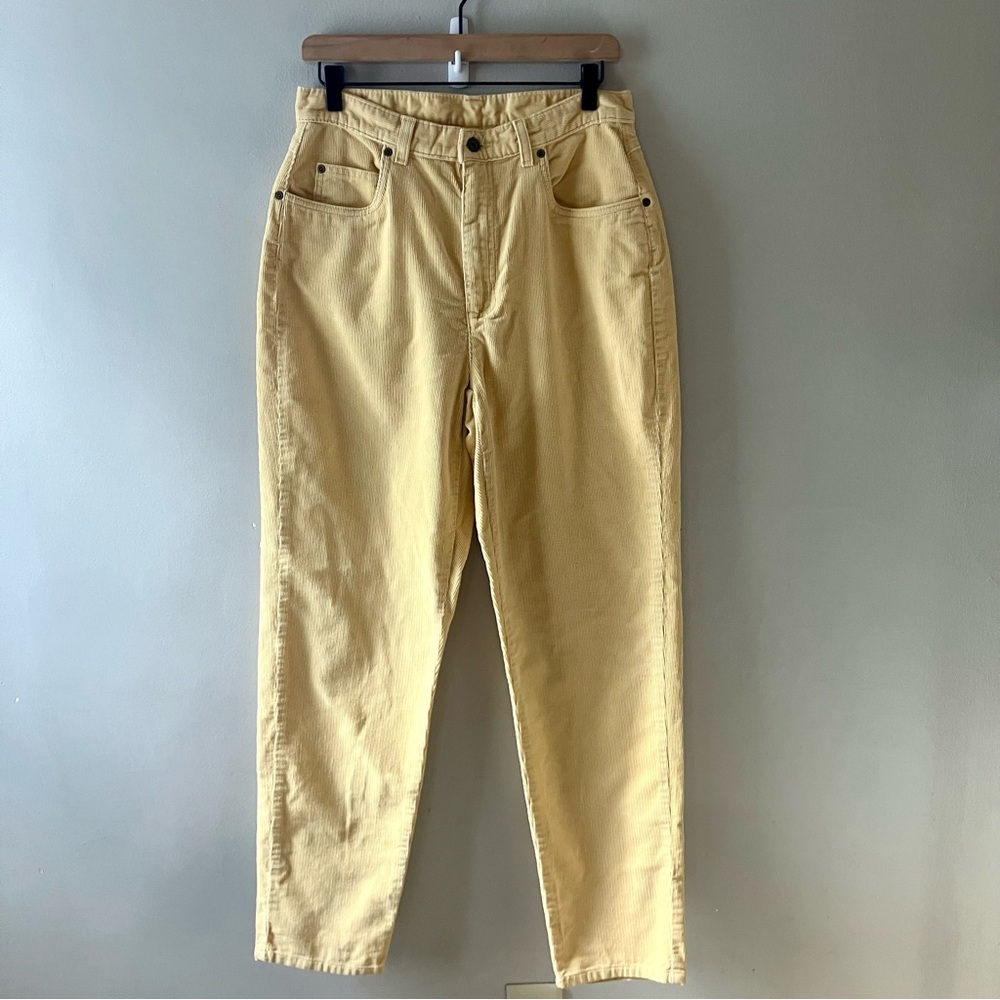 LIZ CLAIBORNE High Waisted Corduroy Pants